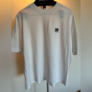 AMI oversized T-shirt in white size Large L